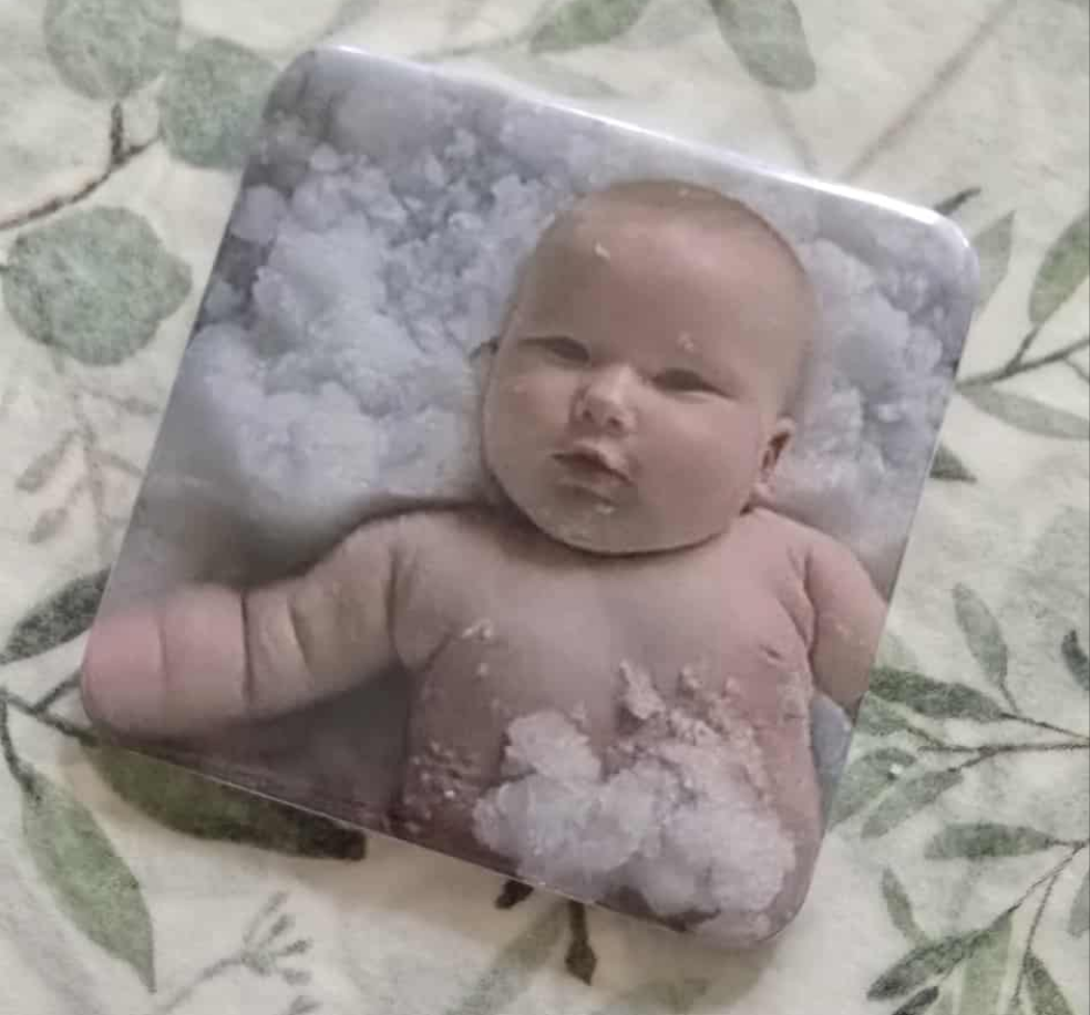 Personalised Photo Magnets – Set of 12 (5x5cm)